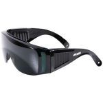 عینک ایمنی سبز محافظ چشم کرکره ای آروا مدل 8142