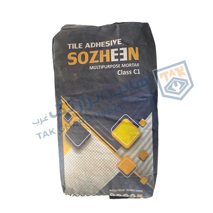 چسب کاشی پودری سوژن نوفل شیمی سفید