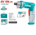 پیچ گوشتی شارژی توتال مدل TSDLI08025