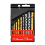 خرید جعبه مته ترکیبی رونیکس RH-5585, قیمت جعبه مته ترکیبی رونیکس RH-5585, ست مته 9 عددی, مته فلز و بتن, ابزار سوراخکاری, مته رونیکس