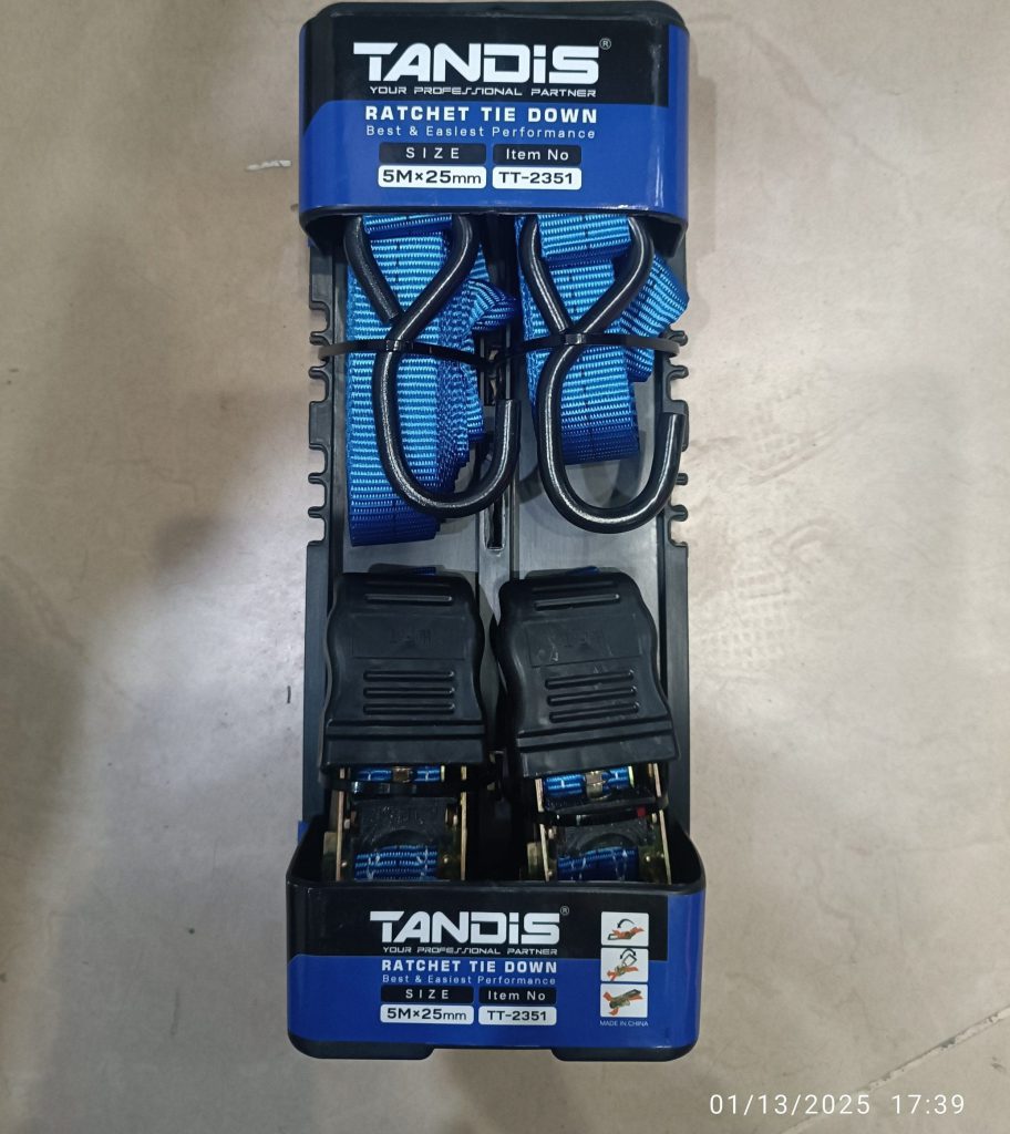 تسمه حمل بار جغجغه ای تندیس