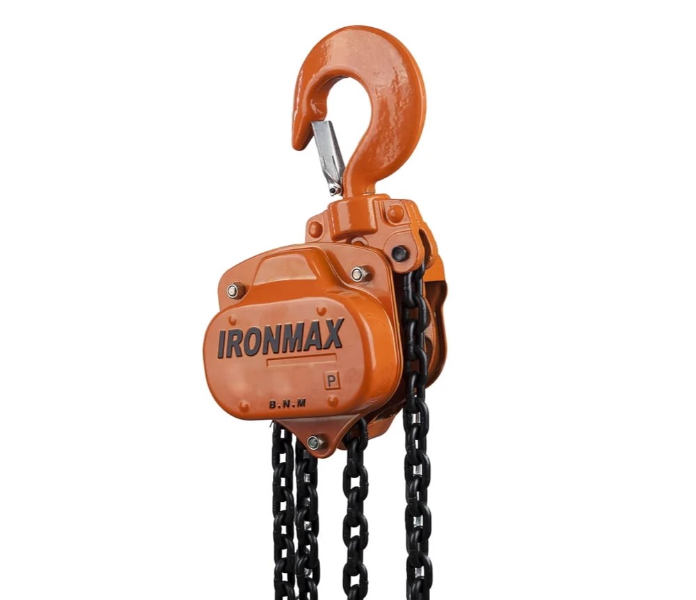 جرثقیل زنجیری آیرون مکس 1/5 تن