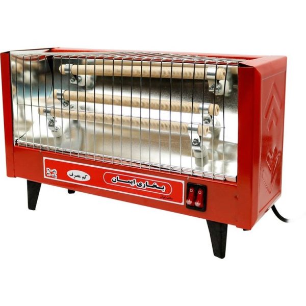 بخاری برقی اخوان فرید مدل 1200 وات سه شعله با قابلیت خاموشی خودکار