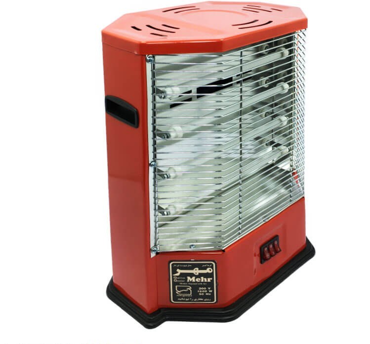 بخاری برقی 4شعله فن دار مهر