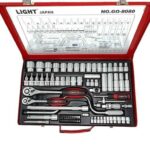 جعبه بکس 80 پارچه 1/4-3/8-1/2 درایو GO-8080 لایت ژاپن