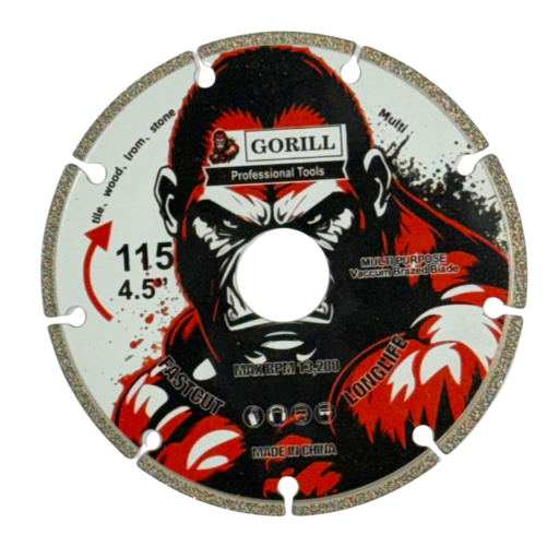 صفحه مولتی همه کاره 115 میلیمتر گوریل