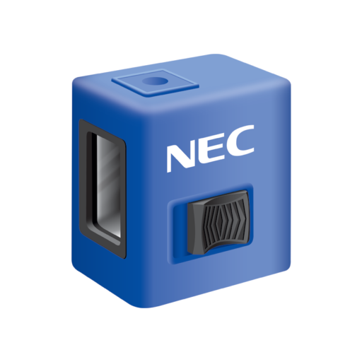 تراز لیزری دو خط نور سبز ان ای سی مدل 3310