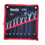 مجموعه 8 عددی آچار یکسر رینگی رونیکس مدل RH-2157 - Image 2