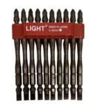 ست 10 عددی نوک پیچ گوشتی لایت دوسو چهارسو مدل 22110SP - Image 2