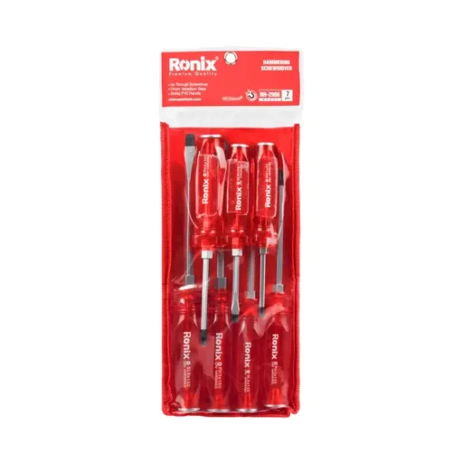 ست ۷ عددی پیچ گوشتی ضربه خور رونیکس مدل RH-2906