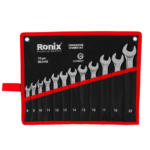 مجموعه 12 عددی آچار یک سر تخت یکسر رینگی رونیکس مدل RH-2158