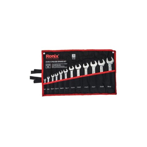 آچار ست 12 عددی دو سر تخت کیفی رونیکس مدل RH-2202