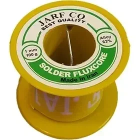 سیم لحیم 100 گرم ژرف 1 میلیمتر JARF
