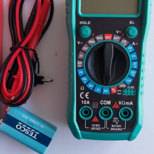 مولتی متر دیجیتال مدل VC830L