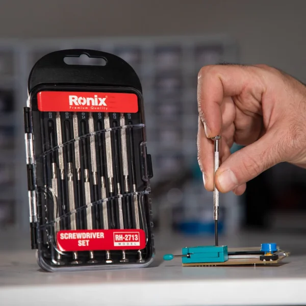 ست 12 عددی پیچ گوشتی ساعتی رونیکس RH-2713 - 12 screwdriver ronix rh-2713 - View 7