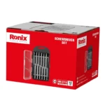 ست 12 عددی پیچ گوشتی ساعتی رونیکس RH-2713 - 12 screwdriver ronix rh-2713