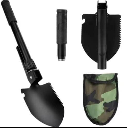 بیلچه سفری ارتشی مدل چند کاره - Industrial Tool