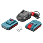 کیت دریل شارژی 20 ولت موتور براشلس صنعتی رونیکس مدل 8905k - Image 6