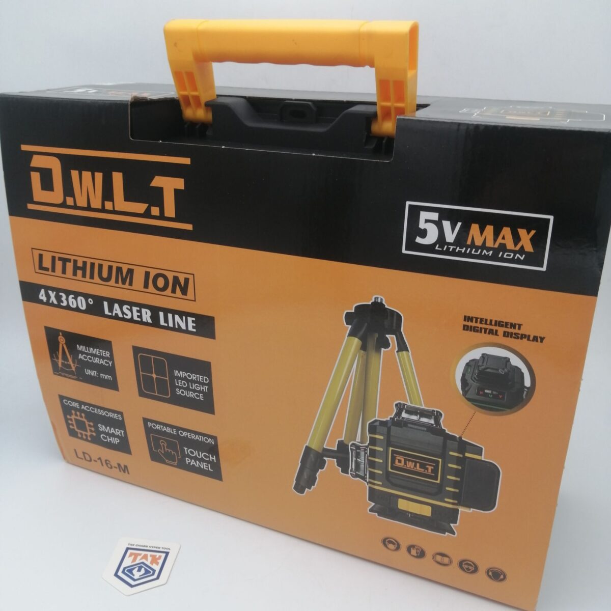 تراز لیزری 16 لاین 50 متری طرح دیوالت D.W.L.T مدل LD-16M - 16 50 dewalt d.w.l.t ld-16m - View 9