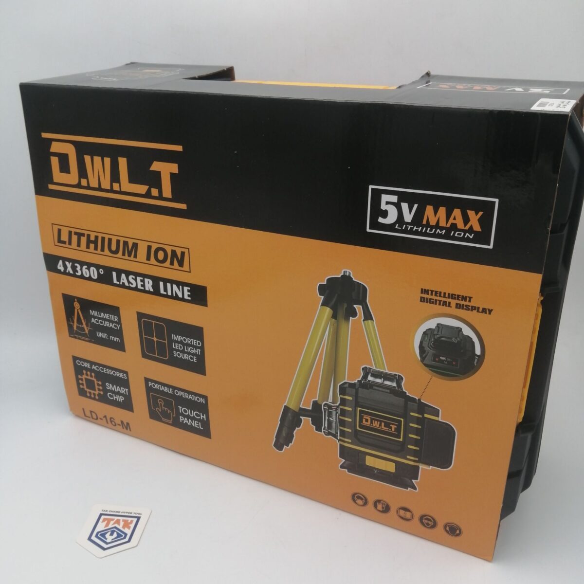 تراز لیزری 16 لاین 50 متری طرح دیوالت D.W.L.T مدل LD-16M - 16 50 dewalt d.w.l.t ld-16m - View 8