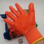 دستکش ایمنی نیتریل ژله ای تانگ ونگ (بسته 12 جفتی) - Safety gloves 12