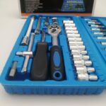جعبه بکس آبی درایو 1/4 نیوتولز مجموعه 46 عددی - Socket set 1/4 46 - View 4
