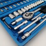 جعبه بکس آبی درایو 1/4 نیوتولز مجموعه 46 عددی - Socket set 1/4 46 - View 2