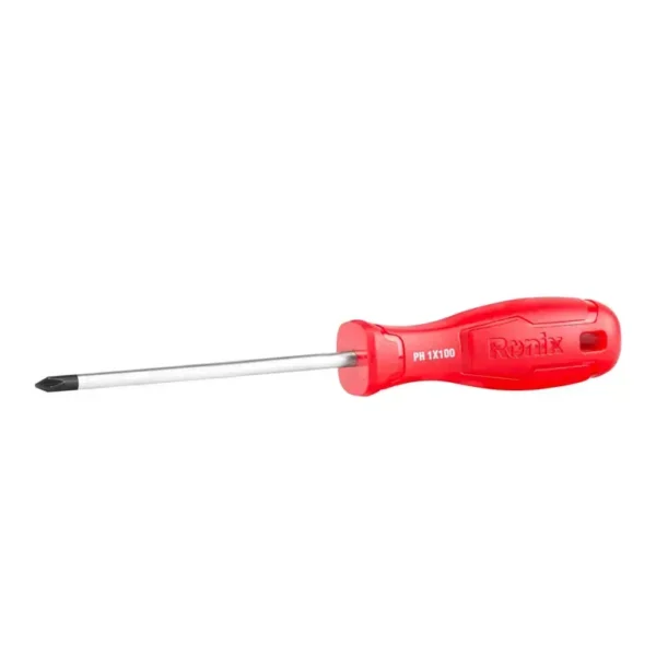 پیچ گوشتی چهارسو 100×5 تکی مدل RH-2870 - Screwdriver 1002155 rh-2870
