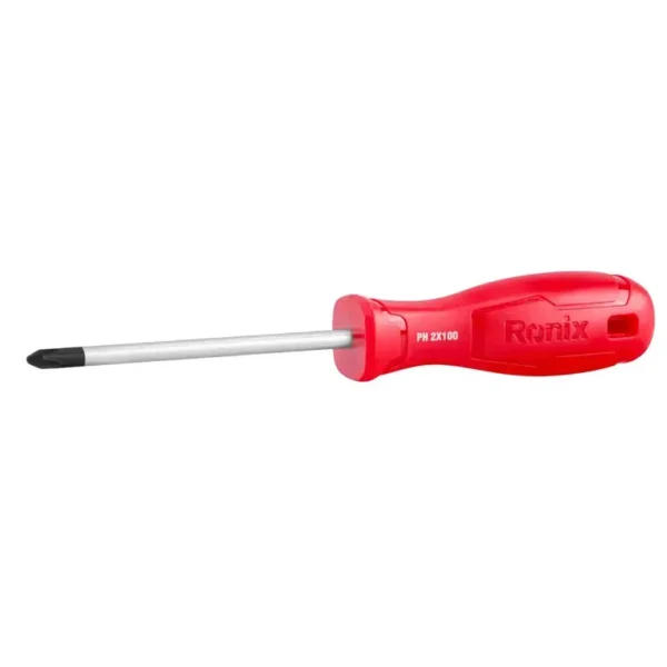 پیچ گوشتی چهارسو 100×6 تکی رونیکس مدل RH-2873 - Screwdriver 1002156 ronix rh-2873