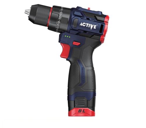 دریل شارژی چکشی اکتیو 16.8 ولت براشلس مدل AC-3216BL